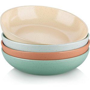 Set of 4 Microwave Oven Dishwasher Safe Bowls for Kitchen